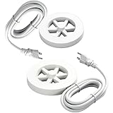 Mudder 2 Pcs Bird Bath Heater 70W Heated Bird Bath Heaters for Outdoors Thermostatic Controlled Auto Shut off Birdbaths Deicer Winter Water Heated De-icer for Outdoor Garden Lawn Yard Bathing Drinking