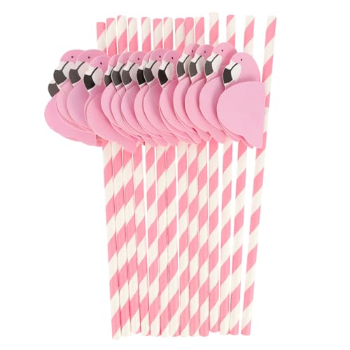 NOLITOY 25 pitillos de papel decorativos y biodegradables miniatura 1