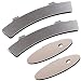 4 Pcs Bicycle Disc Brake Pads Adjusting Tool Mounting Assistant Brake Pads Disc Brake Pads Alignment Tool (Arc and Ellipse Shape)