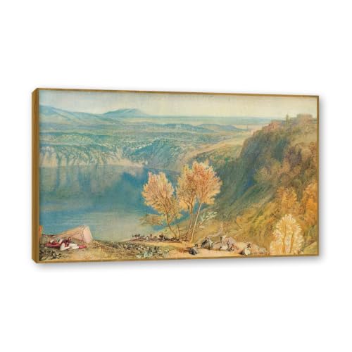 J.M.W. Turner reproduction art toile 60x96 pour grand mur vintage