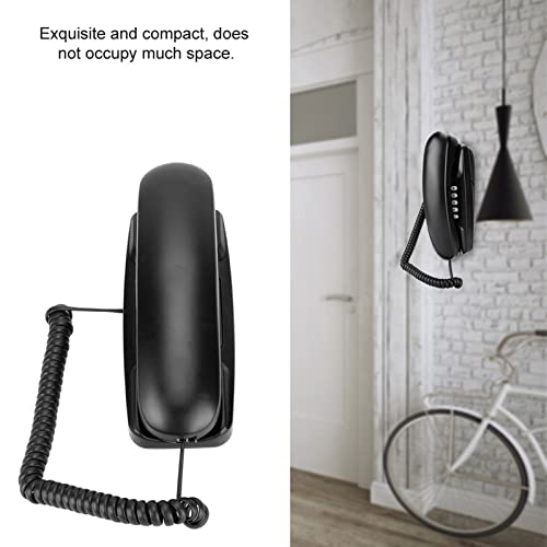Teléfono Fijo con Cable para Pared Negro miniatura 6