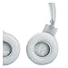 JBL Live 460NC wireless on-ear Noise Cancelling headphones with 50H battery, microphone for calls, lightweight and comfortable, and Alexa Built-in (Optimized for Android), iOS compatible (White)