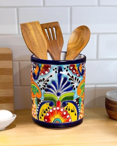 Utensil Holder For Counter Extra Large Utensil Holder, Mexican Ta...