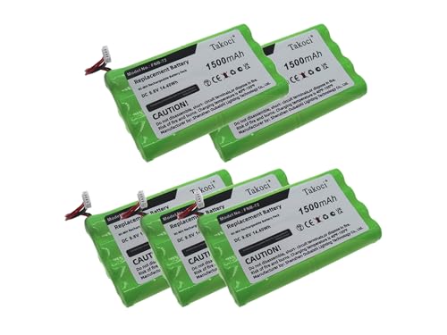 (5-Pack) FT-817/818 Two-Way Radio Battery 1500mAh