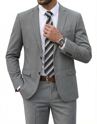 COOFANDY Men's 2 Piece Classic Fit Suit
