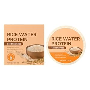 Generisch Reiswasserprotein Festes Shampoo 60g