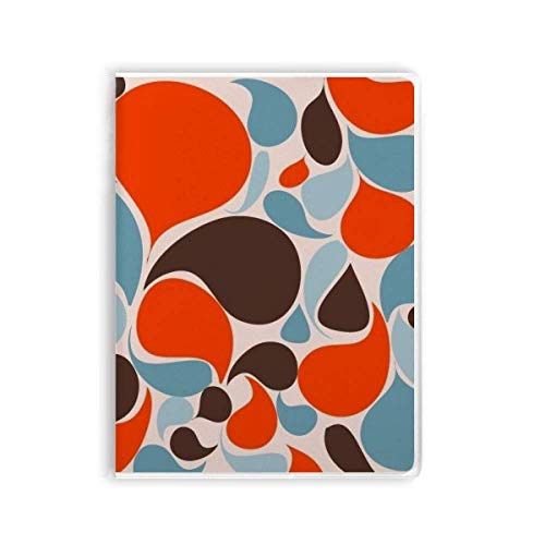 Journal intime coloré Art déco carnet de notes aux finitions soignées