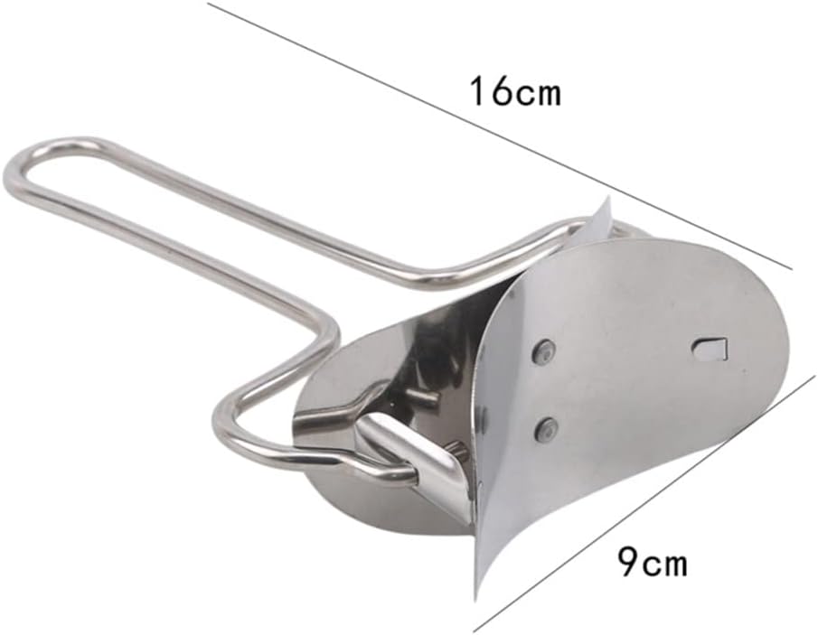 Rolling Noodle Dumpling Peeler Cutting Stainless Steel Blade Dough Circle Cutter Cookie Round