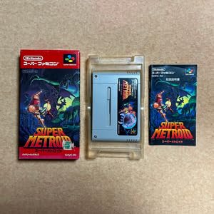 スーパーメトロイド sfc スーパーファミコン 箱 説明書 取説
