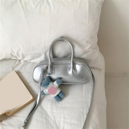 Sac à bandoulière coloré en cuir synthétique résistant et léger