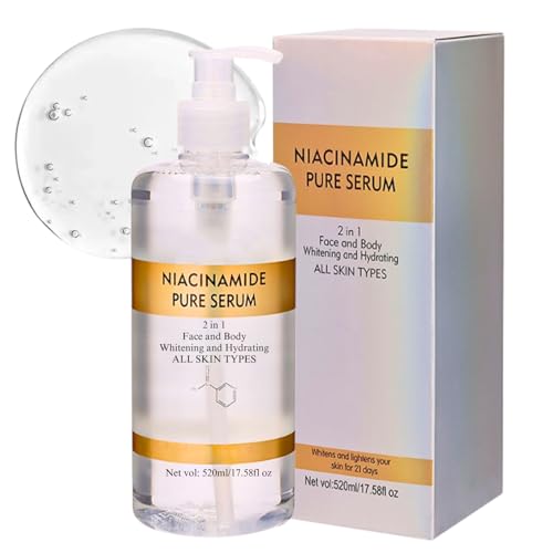 520ml Niacinamide Pure Serum, 2 In 1 Face & Body Niacinamide Seru...