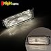 Fog Lights Compatible with BMW E36 / M3 3 Series 1992 1993 1994 1995 1996 1997 1998 1999 Lamps Replacement Assembly with H1 12V 55W Bulbs-1 Pair (Clear Lens)