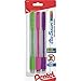 Pentel® Clic Erasers®, Assorted Colors, Pack of 3