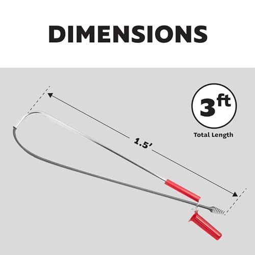 Plumb Craft 7730010 3' Light Duty Auger (Foot) Length For House Hold Toilets thumb #1