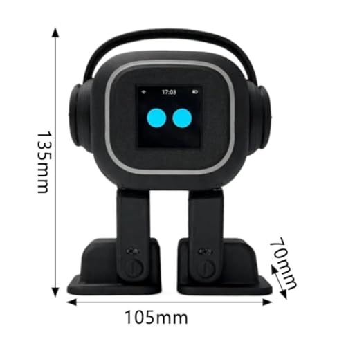 Robot interactif émotionnel à 19 articulations et commande vocale intelligente