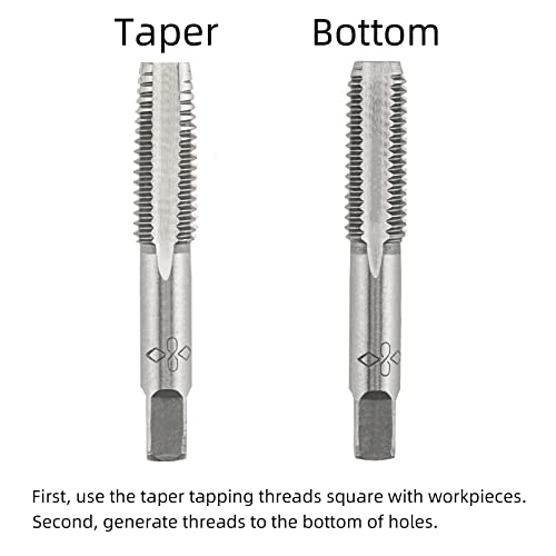 Aceteel M8X1.25_HAND_TAP_RH M8 X 1.25 Metric Hand Tap thumb #1