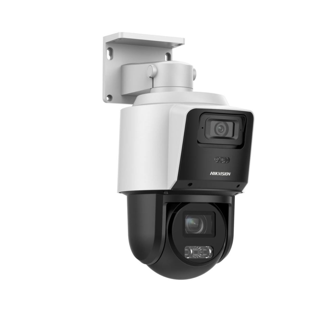 Câmara de Segurança IP Hikvision PT TandemVu Ptz PoE+ 4MP+4MP 2.8mm Exterior IP66 - DS-2SE3C404MWG-E/14(2.8mm)
