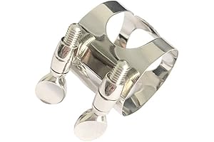 Nickel-plated Silver Clarinet Mouthpiece Ligature: Enhanced Precision and Longevity for Your Clarinet