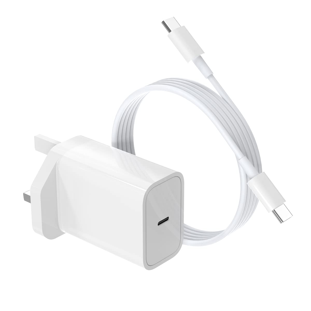 USB C Super Fast Charger for Samsung, 25W PD Wall Charger and 3ft USB C to C Fast Charging Compatible Samsung Galaxy S21/S21+/S21 Ultra/S20/Z Flip/Note20/20 Ultra/Note10/10+/S9/S8/S10e…