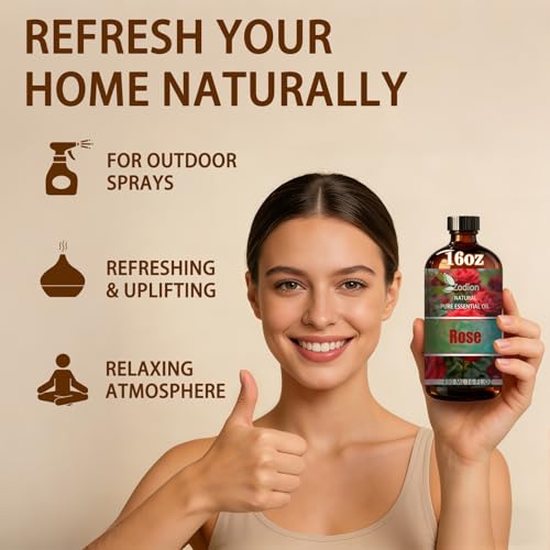 Aceite Esencial de Cereza y Rosa 16 Fl Oz miniatura 5
