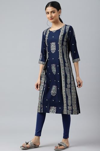 Image of W for Woman Viscose Women's Kurta