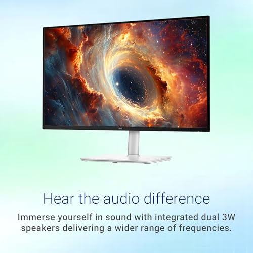 Image of Dell Plus 27 inch QHD Monitor, 1440p 16:9 Display, IPS Panel, 144Hz, 1ms, Bult-in Dual 5W Speakers, 99% sRGB, AMD FreeSync, HDMI | Display Port | USB-A| USB-C, Adjustment Stand(Height|Pivot|Tilt|Swivel)