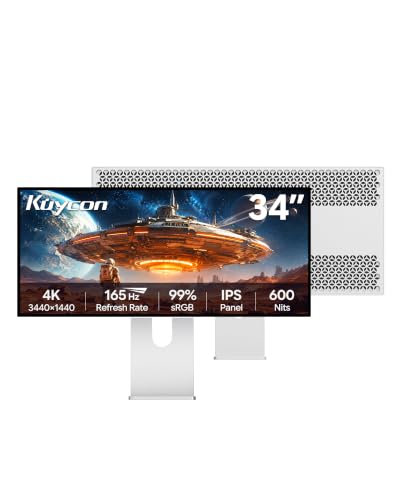 Image of Q34W 34 inch 4K Gaming Monitor, IPS Glossy (Honeycomb with Stand)