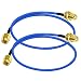 Produktbild TUOLNK SMA-Stecker auf SMA-Buchse HF-Koaxialkabel RG402 SMA-Kabelverlängerung Stecker auf Buchse Pigtail-Koaxialkabel für 3G 4G LTE-Antenne 1,64ft (50cm) Packung mit 2