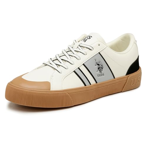 Image of U.S. POLO ASSN. USPA | Mason|Stylish Casual Sneaker Shoes for Man Off-White
