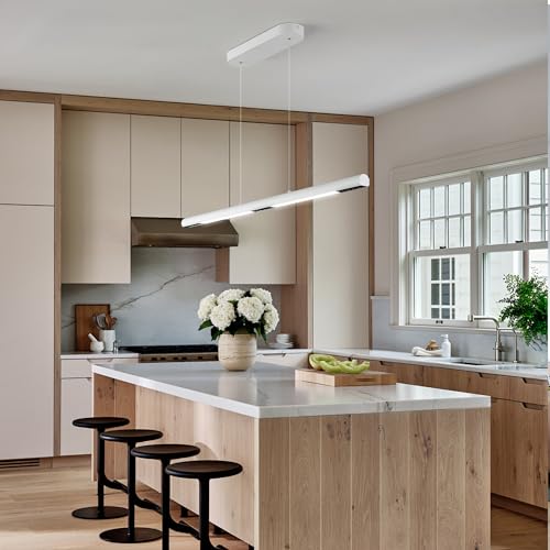 Garwarm 47.2 Inch Linear Pendant Light Kitchen Island thumb #5