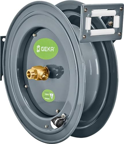 Avvolgitubo automatico a parete mt.20 - mt.20 di tubo pvc ø mm.12