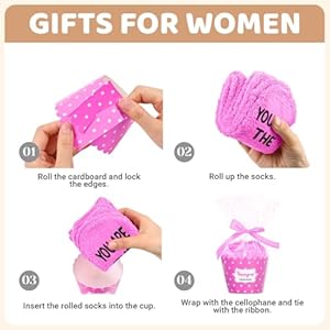 HAPPYPOP Gifts For Her Women Mother Sister Aunt Gifts Mothers Day Socks