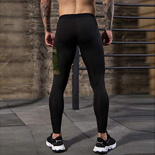 Men's Quick-Dry Yoga Pants Sfe Fashion Soft High Waisted Tight-Drying Training Pants Fitness Full-Length Leggings #TOP3
