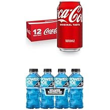 Bundle of Coca Cola 12 oz, 12 Pack & Powerade Berry Blast 20 oz, 8 pack