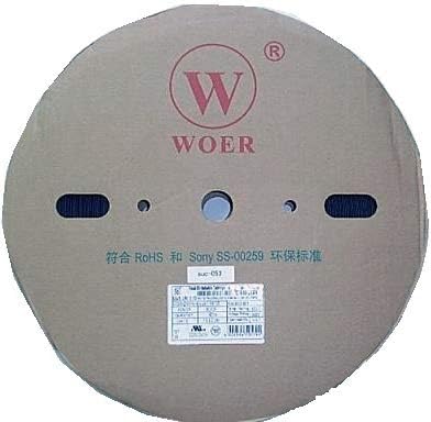 熱収縮チューブ 収縮前の円の直径&phi;13mm（実測約&phi;14.9mm） 熱収縮チューブ 長さ約100m ＜suc-038＞
