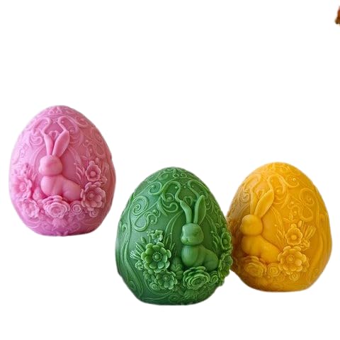 Smello Easter Bunny Silicone Mould for Candles, Soap & Resin (SCM 283)