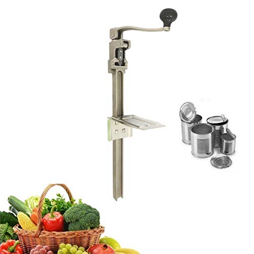 Commercial Can Opener Heavy Duty, Opener Manual Table Mounted Steel Food Opener for Cans Up to 11in Tall Tall with Steel Blade up to 11.81 for Restaurant, Hotel, Bar, Home