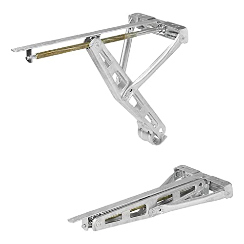 Proplus, Supporto Orientabile Con Manovella Per Roulotte Camper, 1100 Kg, 597X280 Mm, H:497 Mm - 2