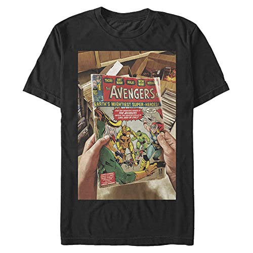 T-shirt Marvel Retroavengers Jan18 coton manches courtes idéal pour un style urbain décontracté