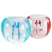 SUNSHINE-MALL 48 inch 2 pcs Bumper Sumo Ball for Adults,Kids, Inflatable Bounce Body Zorb Ball for Outdoor Team Gaming Play for 6 Ages+ (red+Blue)