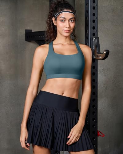 Image of RUNNING GIRL Sports Bras for Women, Molded Cup High Impact Sports Bra Workout Bras for Women High Support Racerback