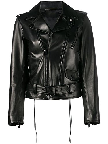 Koza Leathers Women's Genuine Lambskin Leather Biker Jacket WK006