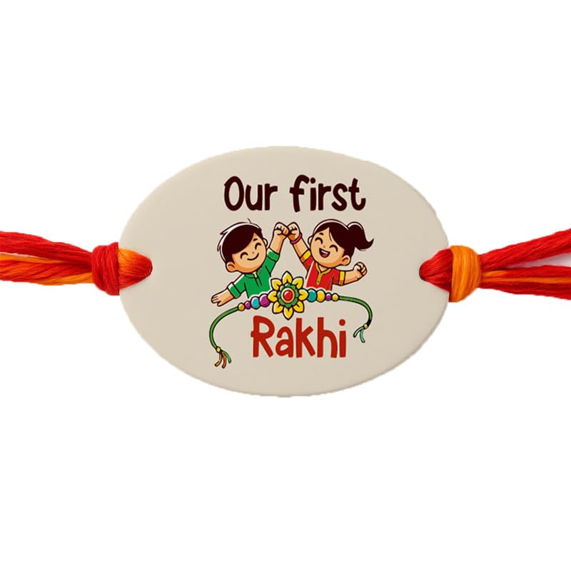 Image of My First Rakhi for Infant - Little Blessing
