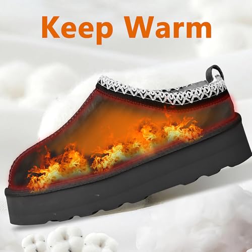 Women's Slippers Platform Mini Boots Short Ankle Boot Fur Fleece Lined Sneakers House slippers Anti-Slip Boot For Outdoor2