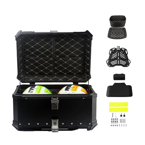 Top Case moto en aluminium étanche pour ne plus manquer de place sur votre cyclomoteur