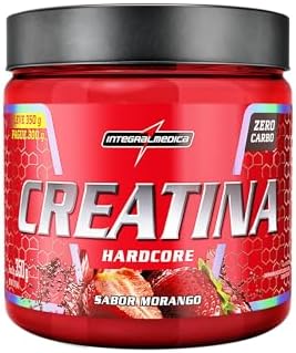 Creatina Hardcore Integralmédica 350g - Morango