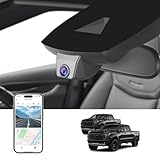 KBSYNT 4K Dash Cam for Chevy Silverado 1500 2022-2026 2500 HD/3500 HD 2024-2026 (6 or 8 Vents),WT RST LTZ Custom Trail Boss High Country ZR2,2160P Video,WiFi & APP,64GB Card
