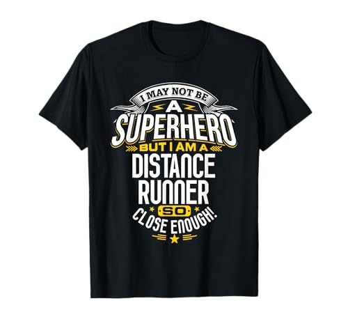 Distance Runner Idea - Corredores de distancia profesionales de superhéroes Camiseta