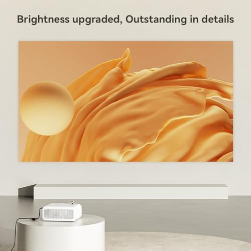 WANBO Mini (Upgraded) | Portable LED Projector | Native 720p Full HD 1080P Support | LTPS LCD | 8000 Lumens | 176" Large Screen | Home Outdoor |... - Image 3