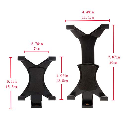 Walway 7-10" Tablet Tripod Mount Adapter Holder For Ipad/ Ipad Air 2/ Ipad Mini/ Samsung Galaxy Tab/ Tab Pro/ Tab S/ Microsoft Surface/ Google Nexus/ Selfie Stick/Monopod/ Ipad Pro 10.5 #TOP5